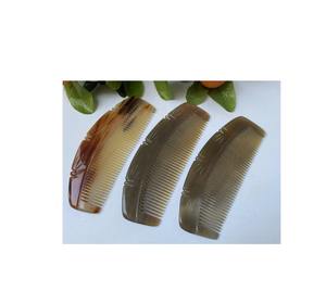Peigne en corne naturelle pour démêler les cheveux, outil antistatique pour le soin des cheveux, pour l'entretien quotidien et le massage du cuir chevelu - Product Image 3