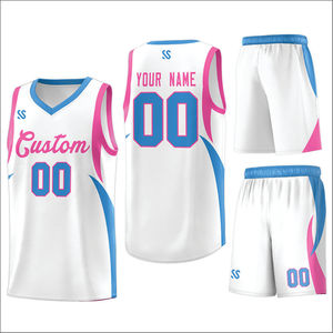 Uniforme de Baloncesto al Por Mayor de Fábrica, Traje Deportivo Personalizado de Alta Calidad con Logotipo y Nombre Impresos, Camiseta de Baloncesto Transpirable para Hombre Adulto - Product Image 5