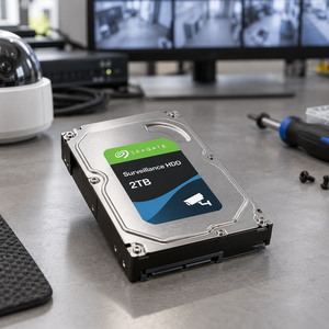 ฮาร์ดดิสก์สำหรับกล้องวงจรปิด 2TB ขนาด 3.5 นิ้ว แบบ SATA 3.0 ใหม่ สำหรับการเฝ้าระวัง ด้วยความเร็วในการอ่าน/เขียน 301-400MB/วินาที - Product Image 2