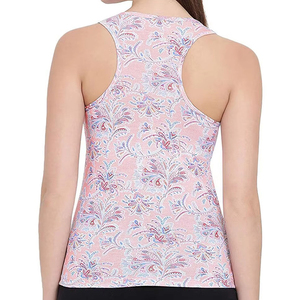 Vente en gros de débardeurs pour femmes de haute qualité, unis, pour la gym, le fitness, le streetwear, sans manches, grandes tailles, 100% coton polyester - Product Image 5