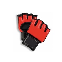 Gants d'entraînement MMA en cuir personnalisés avec fermeture pour adultes, pour le sparring