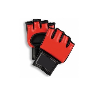 Custom Leather MMA Training <b>Gloves</b> with Closure for Adult Sparring - Product Image 2