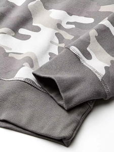 Sudadera de Camuflaje Personalizada 2025, Fabricante de Sudaderas de Algodón con Estampado de Camuflaje, Sudadera de Cuello Redondo de Alta Calidad para Hombre, de Algodón y Poliéster - Product Image 6