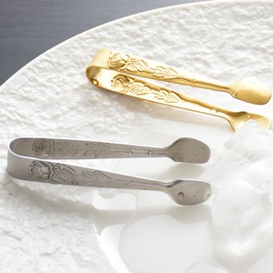 Pinces à glace en métal, lot de 4, accessoires de bar minimalistes, réutilisables, or rose, argent, or, acier inoxydable - Product Image 6