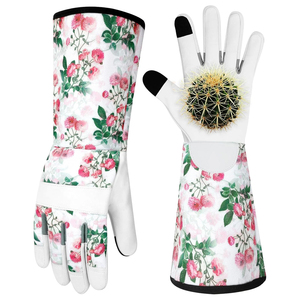Gants de jardinage personnalisés à manches longues anti-épines pour femmes et hommes - Product Image 1