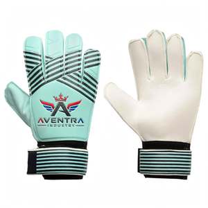 Guantes de portero de látex personalizables de alta calidad para porteros profesionales de fútbol para uso en exteriores - Product Image 3
