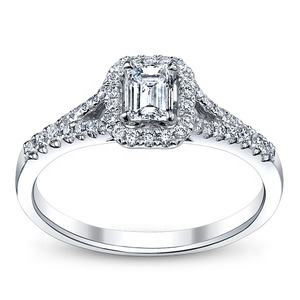 Anillos de Compromiso y Matrimonio Solitario con Diamantes Naturales Certificados para Hombre y Mujer - Product Image 3