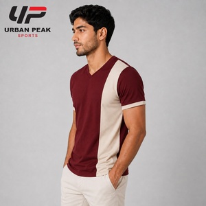Camiseta Premium para Hombre con Cuello en V, Tejido de Algodón Suave, Ajuste Cómodo y Estilo Moderno para Uso Diario Informal - Product Image 4