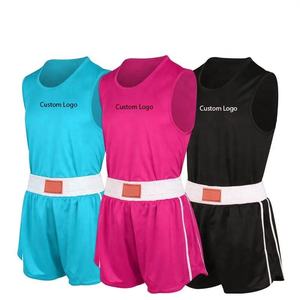 Tenue de boxe respirante de haute qualité à prix abordable – Gilet et short de compétition et d'entraînement professionnels pour le kickboxing - Product Image 1