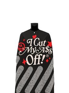 Capa de corte ICMAO BRED PRO, delantal de peluquero de color personalizado, capas de barbero ICMAO BRED PRO para peluquero - Product Image 3