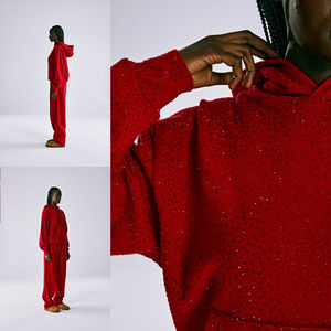 Blouson de moto coupe-vent personnalisable grande taille homologué CE, en aramide/résistant aux chocs, avec capuche intégrée - Product Image 5