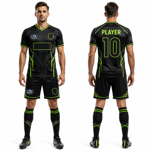 Uniforme de Fútbol Moderno, Tela Deportiva de Competición Flexible, Ligera y Transpirable, de Poliéster Jacquard Premium - Product Image 1