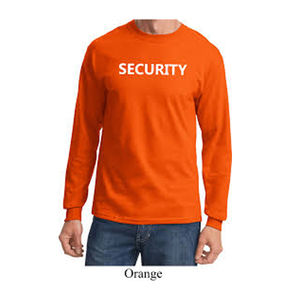 T-shirt de sécurité pour homme à manches longues 100% coton, confortable et sécurisé, avec motif uni, prix de gros, t-shirts de sécurité - Product Image 5