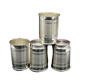 Vasos de Cerveza Apilables de Acero Inoxidable Irrompibles y Resistentes a los Golpes, Diseño Minimalista, 300 ml, Vasos para Agua, Tazas Tipo Pint, Gran Venta - Product Image 1