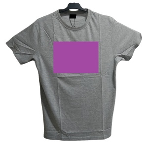 T-shirt tendance durable et personnalisé pour homme avec demi-manche vierge organique et confortable imprimé Streetwear oversize à séchage rapide et décontracté pour l'été - Product Image 1