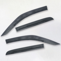Déflecteur de Vitre de Portière de Voiture en Fibre de Carbone pour ISUZU D-MAX 2021+ – Protection Contre la Pluie et le Soleil