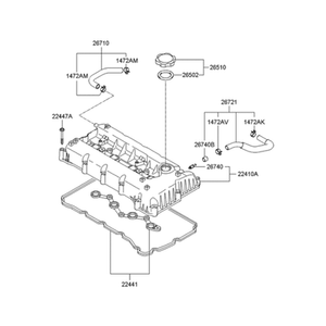 ซีลและปะเก็นโซนาต้าใหม่ 2244125001 - Product Image 2