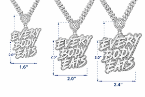 จี้เพชรโมอิสซาไนต์แบบเต็มตัวอักษรตามสั่ง หรูหรา ชุบทอง 18K เงินแท้ S925 รับรองคุณภาพ สไตล์ฮิปฮอป แร็ปเปอร์ สำหรับผู้ชาย - Product Image 4