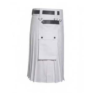 Flugelhorn Escocés Blanco Ecológico para Uso Musical al Aire Libre, Uniformes de Banda Highland, Proveedores Golden Crown - Product Image 2