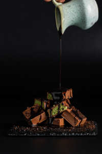 2026 Trending High Quality Legendary CHOCOLATIER Semi-<b>Sweet</b> Chocolate Pistachio Snacks 175g <b>Box</b> for Retailing - Product Image 2