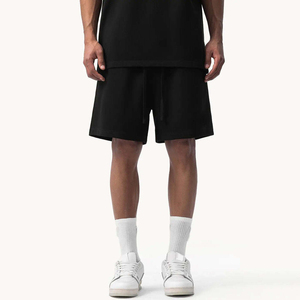 Men's 100% Cotton Athletic <b>Shorts</b>, High-Quality Custom Logo Sportswear, Lightweight Breathable Running <b>Shorts</b> for Gym - Product Image 3