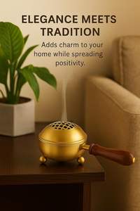 Elegante Quemador de Incienso Metálico Religioso para Decoración del Hogar y Oficina, Ecológico, 100% Natural, Aceites Aromáticos, Precio al por Mayor - Product Image 3