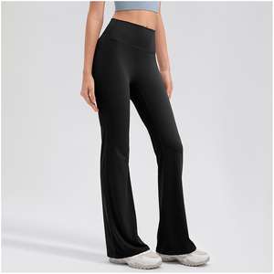 Leggings de yoga pour femme, taille haute, coupe évasée en V, les meilleurs leggings décontractés pour femme en provenance du Pakistan - Product Image 5