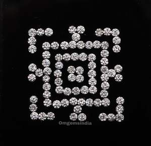 Diamante cultivado en laboratorio de 1.0 mm, corte brillante redondo, color CVD E, claridad VVS1, para la fabricación de joyería, diamante sintético pequeño HPHT, ¡en oferta! - Product Image 4