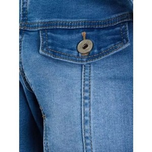 Chaqueta Vaquera Corta Personalizada para Mujer, Manga Larga, Estilo Deportivo Informal, 100% Algodón, OEM, ODM, Marca Privada, Proveedor Mayorista - Product Image 5