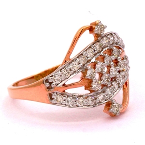 Djewels Lab Grown Diamond Classic Women's Anniversary <b>Ring</b> 14K Solid Gold Brilliant Cut IGI INGEMCO Certified <b>Resizable</b> - Product Image 3