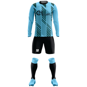 Uniforme de Fútbol Power Kick de Alto Rendimiento, Estampado, Ligero, 100% Poliéster, Conjunto de Camiseta de Fútbol Personalizada Legacy Champions - Product Image 1
