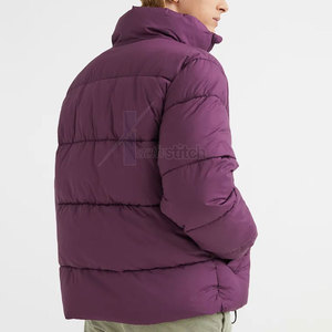 <b>Stylish</b> Canvas <b>Jumper</b> Jacket with Lightweight Construction Soft Interior Comfortable Stand Collar Front Logo Breathable Design - Product Image 3