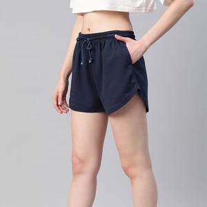 New Fashion 2026 Customized Logo Printed Best Design Women <b>Shorts</b> High Waist Fitness Wear Women <b>Shorts</b> - Product Image 2