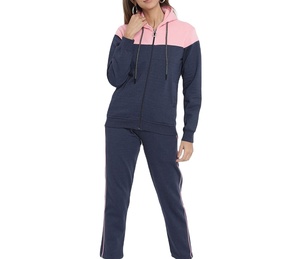 Conjunto Deportivo Reversible para Mujer, Estampado, Casual, Grueso, con Capucha, de Secado Rápido, Transpirable, de Algodón para Invierno - Product Image 6