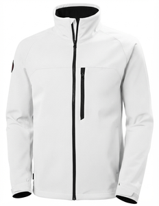 Chaqueta de Forro Polar Naranja para Hombre, Cuello Alto, Cierre de Cremallera, Resistente al Viento, Informal, para Otoño, Corte Regular, Color Sólido, Material de Poliéster - Product Image 4
