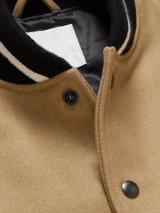 All Wool High School <b>Letterman</b> <b>Jacket</b> Durable Varsity Winter Standard Custom Logo Embroidery Varsity <b>Jacket</b> - Product Image 4