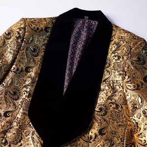 Blazer de Negocios para Hombre, Económico, OEM, con Parches, Cuello en V, Manga Larga, Resistente al Viento y Transpirable (Oficina/Formal) - Product Image 6