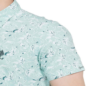 เสื้อแขนครึ่งลายดอกไม้ของผู้ชายเสื้อพิมพ์ลายฮาวายออกแบบได้ตามต้องการสำหรับวันหยุดฤดูร้อน - Product Image 2