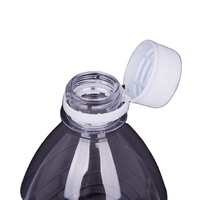 Bouchon à vis inviolable de 28 mm en plastique PE avec attache pour emballage alimentaire