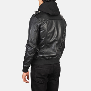 Vestes en cuir pour hommes de qualité supérieure, design personnalisé, vente en gros, tissu en toile, prix bas, fabriqué au Pakistan - Product Image 5