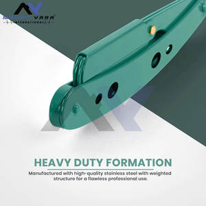 Vente en gros de rasoirs de sécurité en acier inoxydable 100% de haute qualité avec logo personnalisé, couleur menthe, rasoirs de barbier - Product Image 5