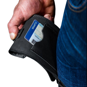 Funda de Cuero para Teléfono con Clip para Cinturón, Cierre Seguro, Accesorio de Cintura para Hombre - Product Image 4