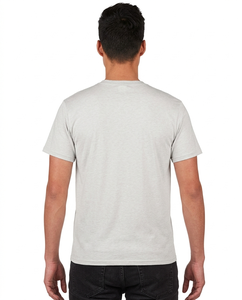 T-shirt en coton peigné de qualité supérieure pour hommes, doux, respirant, col rond, personnalisable avec broderie et impression, t-shirts unis pour hommes - Product Image 6