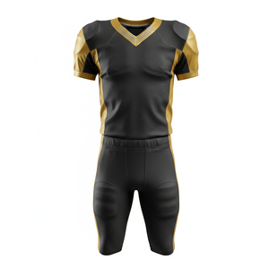 Uniforme profesional personalizado de fútbol americano con logotipo bordado en tackle twill, ropa de entrenamiento para equipos de fútbol americano - Product Image 1