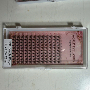 ขนตาปลอม NHU Y ทำมือจากเส้นใยสังเคราะห์หลากหลายแบบ รวมถึงแบบเส้นบาง แบบคู่ และแบบกลุ่มดอกคามิเลีย ความหนา 0.05/0.07 ผลิตในเวียดนาม - Product Image 5