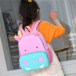 Zainetto per bambini unisex leggero e resistente di grande capacità cartone animato simpatico colore animale corrispondente - Product Image 3