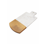 Planche à découper en bois et marbre, durable, pour la préparation des aliments, la cuisson et le service, élégante décoration de table, accent décoratif pour la maison