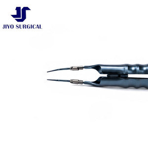 Pinzas de Capsulorrexis de Titanio D&K Calladine-Inamura de 4 1/2 Pulgadas con 45° de Inclinación °   Puntas Anguladas para Incisión del Túnel Escleral y Precisión - Product Image 5