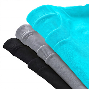 Camiseta de Manga Corta para Hombre, 100% Algodón, Cuello Redondo, Corte Regular, Color Sólido, Informal, Tejido de Punto, Blanca, Gris, Negra - Product Image 2