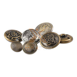Botones de Hierro para Uniformes Ceremoniales de Nuevo Diseño con Bajo MOQ, Botones de Hierro para Uniformes Ceremoniales de Marca Privada - Product Image 1